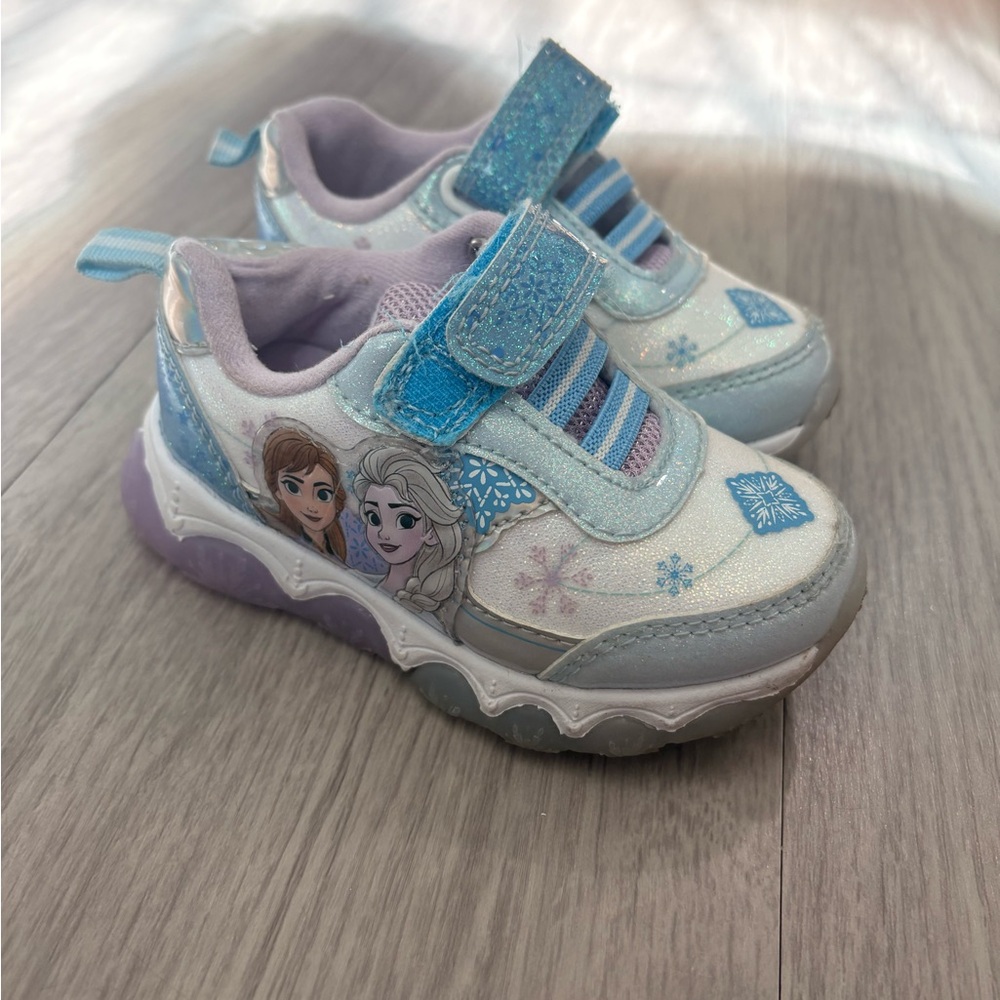 Disney Frozen Blue and Purple Kids Sneakers